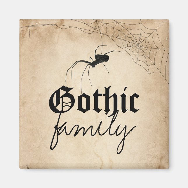 Gothic Family Magnet (Front)