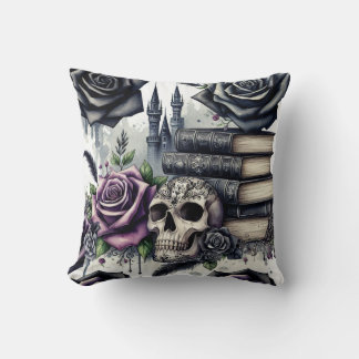 Gothic Fantasy Book Lover Cushion