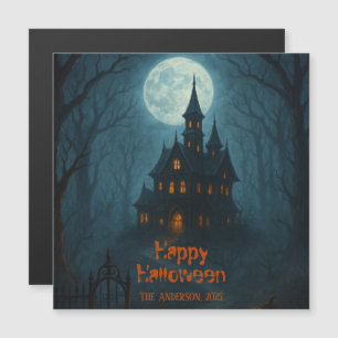 Gothic Fantasy Haunted Castle & Misty Moonlight