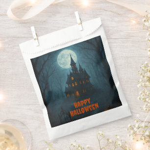 Gothic Fantasy   Haunted Castle & Misty Moonlight  Favour Bag