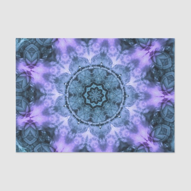 Gothic Fantasy Mandala Tissue Paper (Front)