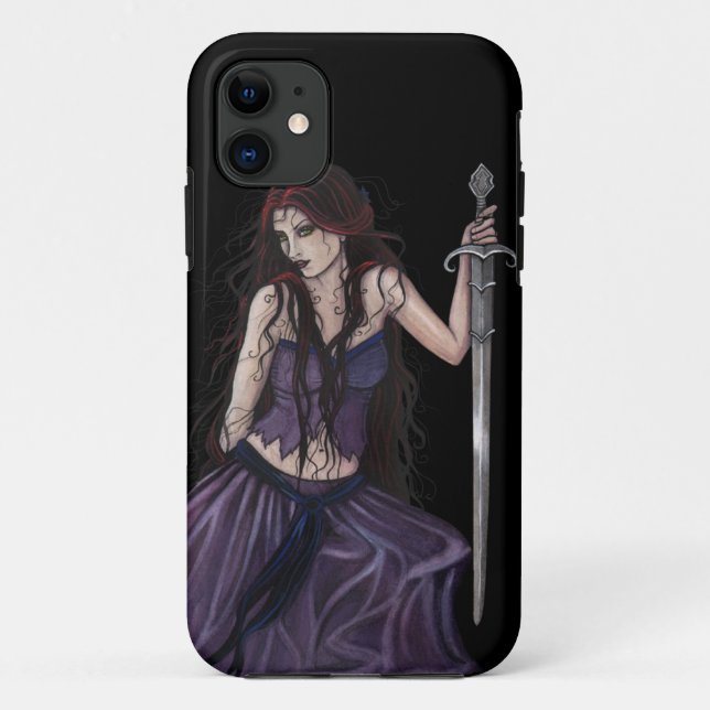Gothic Fantasy Morgan Le Fay Case-Mate iPhone Case (Back)