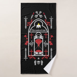 Gothic Fashion Style Bath Towel
