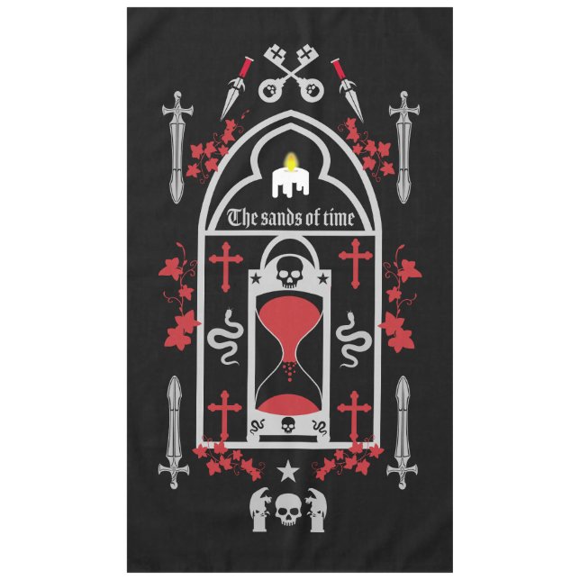 Gothic Fashion Style Tablecloth (Front)