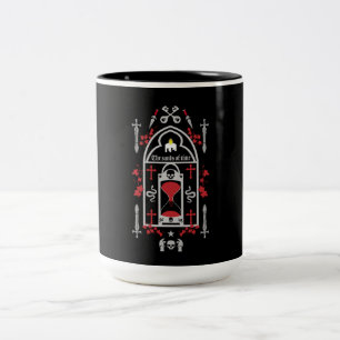 Gothic Fashion Style Two-Tone Coffee Mug