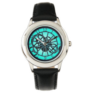 Gothic Filigree Mechanical Gears & Inner Workings Watch