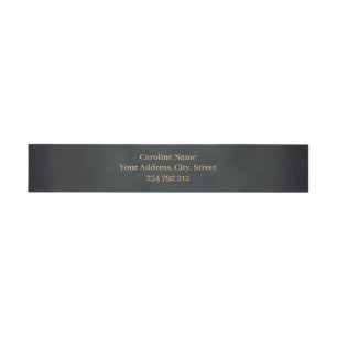 Gothic Flames, the guardian of the burning dice. Invitation Belly Band