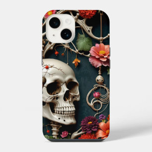 Gothic Floral Harmony Phone Case