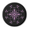 Gothic flower purple and black