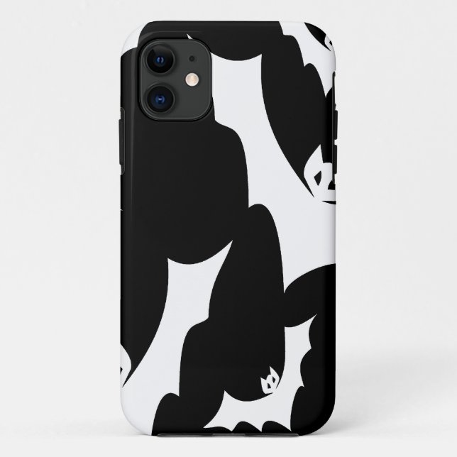 Gothic Flying Vampire Bats Case-Mate iPhone Case (Back)
