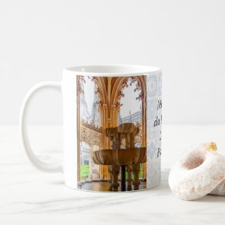 Gothic Fountain and Cloister. Monastery of Batalha Coffee Mug