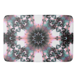 Gothic Frozen Winter Spider Web Bath Mat