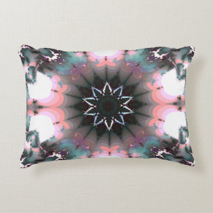 Gothic Frozen Winter Spider Web Decorative Cushion