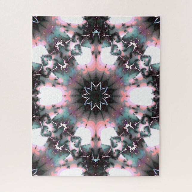 Gothic Frozen Winter Spider Web Jigsaw Puzzle (Vertical)