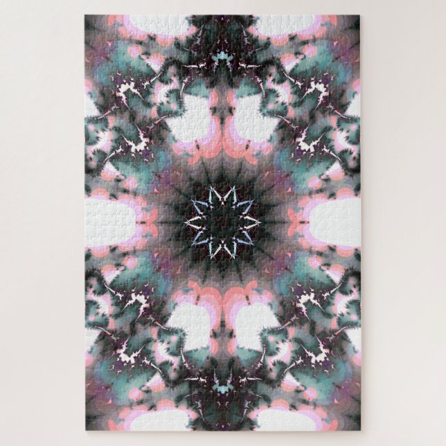 Gothic Frozen Winter Spider Web Jigsaw Puzzle (Vertical)