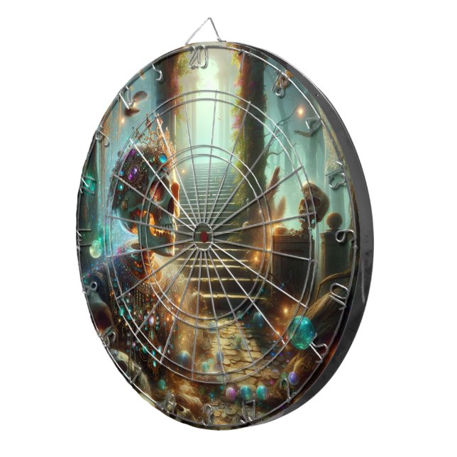Gothic Fun  Dartboard (Front Right)
