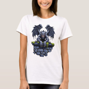 Gothic Gargoyle: A Guardian of the Night T-Shirt