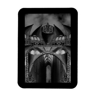 Gothic Gargoyles Spooky Manor Magnet