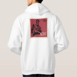 Gothic Gentleman Reptile Skeleton Stamp XIV Hoodie