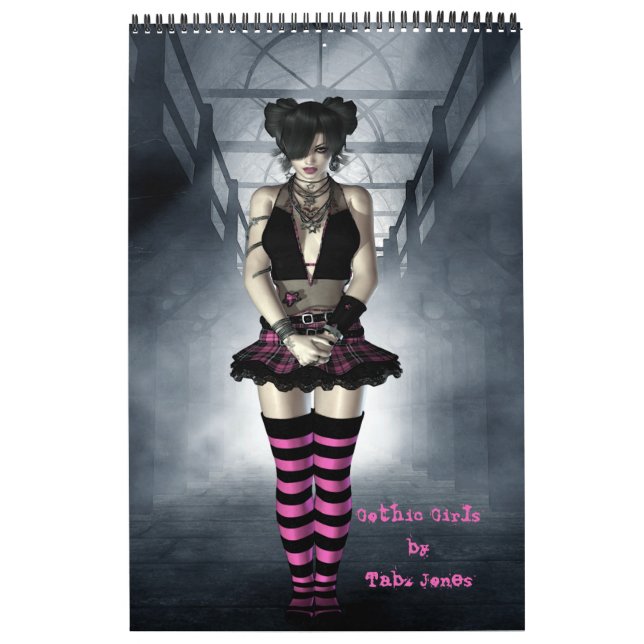 Gothic Girls Art Book Calendar (Cover)
