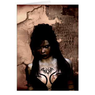 Gothic Girls Curse of the Ancients card
