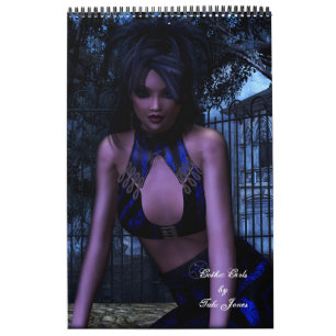 Gothic Girls Fantasy Art Book Calendar