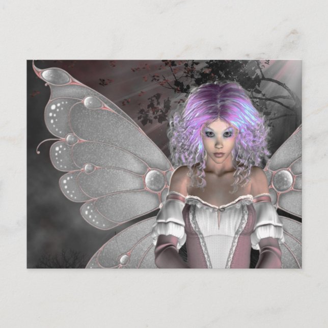 Gothic Girls Forest Fae Postcard (Front)