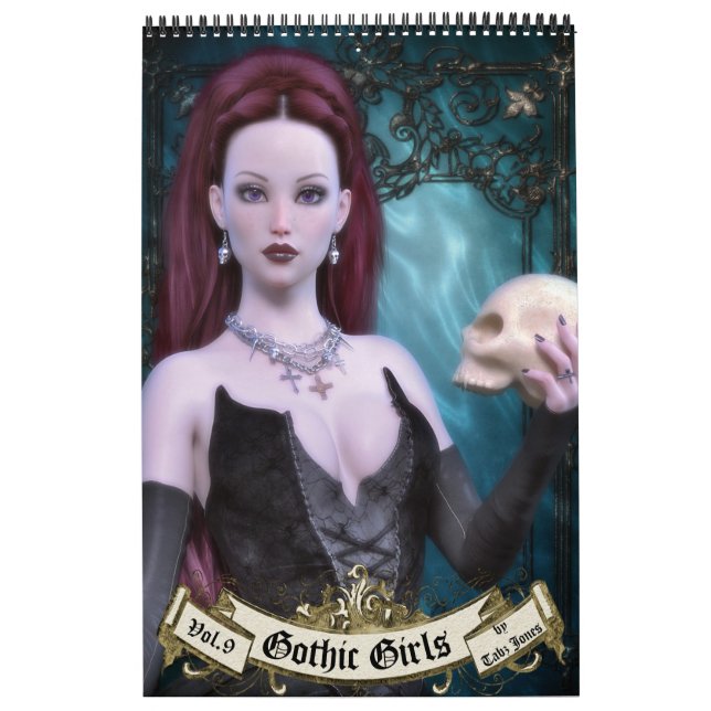 Gothic Girls Yearly Art Book Calendar (Cover)