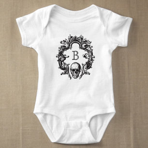 Gothic Glam   Baby Bodysuit   Black