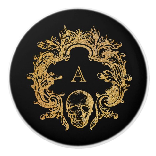 Gothic Glam | Ceramic Knob (Front)