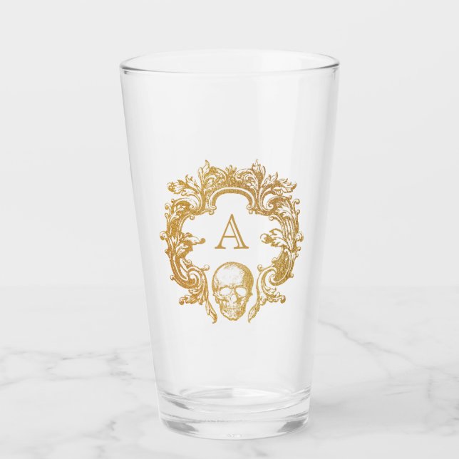 Gothic Glam | Glass | Gold (Front)