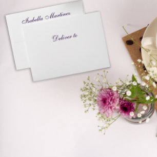 Gothic Glam Quince purple  Envelope