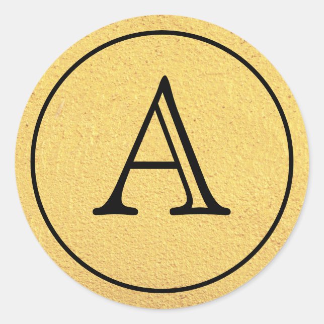 Gothic Glam | Sticker | Gold (Front)