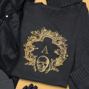 Gothic Glam   T-Shirt   Front   Gold