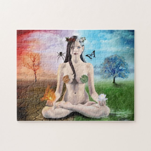 Gothic Goddess Jigsaw Puzzle (Horizontal)