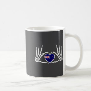 Gothic Goth Skeleton New Zealand Kiwi Halloween Co Coffee Mug