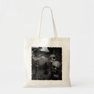 Gothic Graveyard Tote Bag