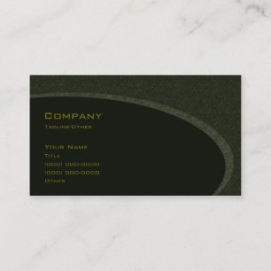 Gothic Green Business Card