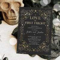 Gothic Halloween Couples Shower Engagement