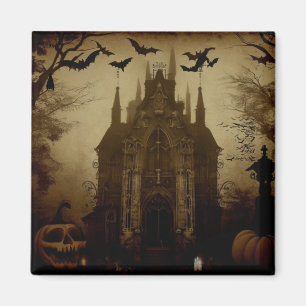 Gothic/Halloween/fall/pumpkin Magnet