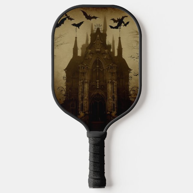Gothic/Halloween/fall/pumpkin  Pickleball Paddle (Front)