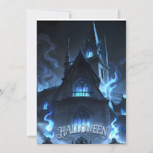 Gothic Halloween Haunted Castle Invitation