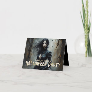 Gothic Halloween Night of Mystery Invitation