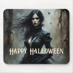 Gothic Halloween Night of Mystery Mouse Pad