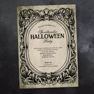 Gothic Halloween Party Invitation
