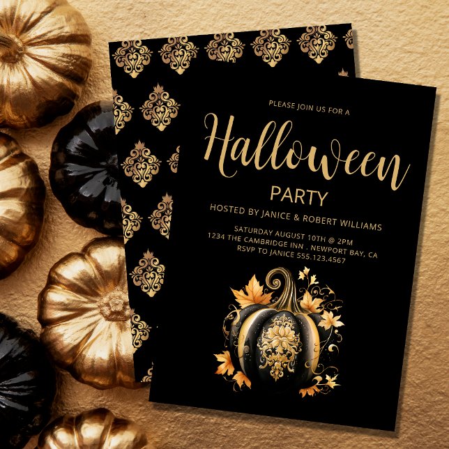 Gothic Halloween Party Invitation (Creator Uploaded)