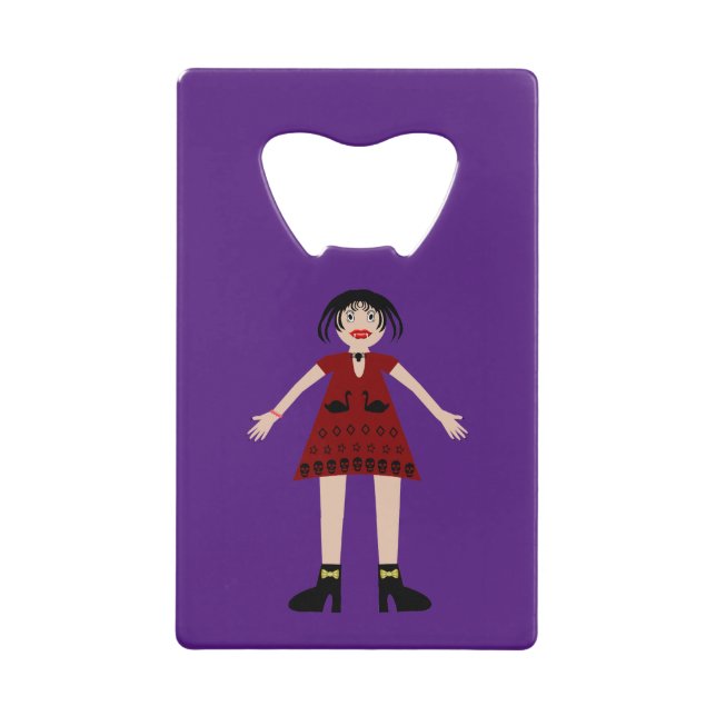 Gothic Halloween Vampire Lady Custom (Front)