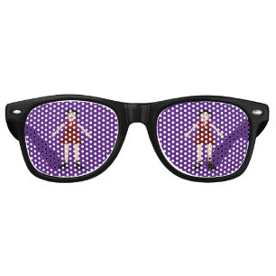 Gothic Halloween Vampire Lady Retro Sunglasses