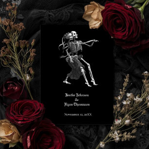 Gothic Halloween wedding Invitation