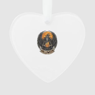 Gothic Halloween Witch Vintage Ornament